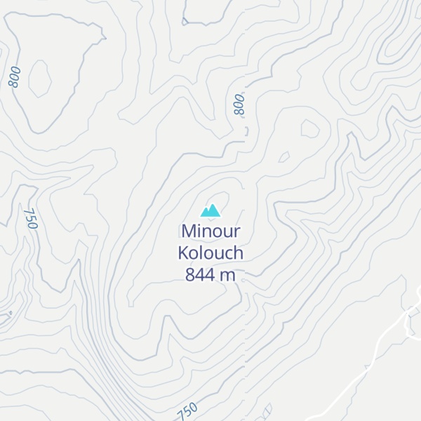 Map of Minour Kolouch
