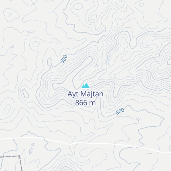 Map of Ayt Majtan