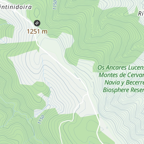 Map of Penas da Chousa