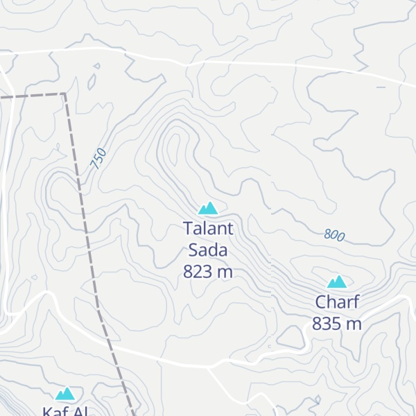 Map of Talant Sada