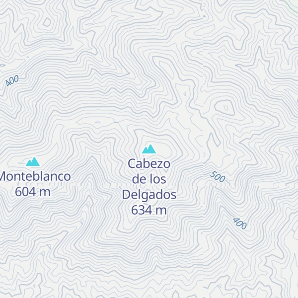 Map of Cabezo de los Delgados
