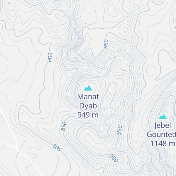 Map of Manat Dyab