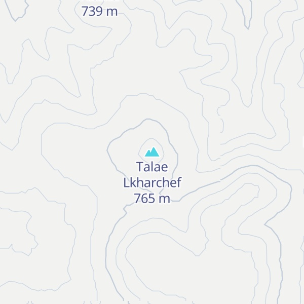 Map of Talae Lkharchef