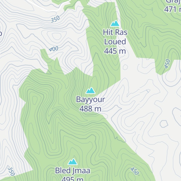 Map of Bayyour