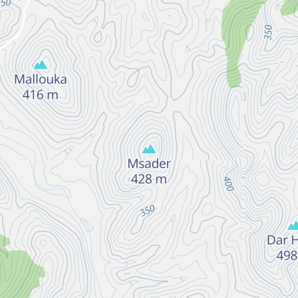 Map of Msader