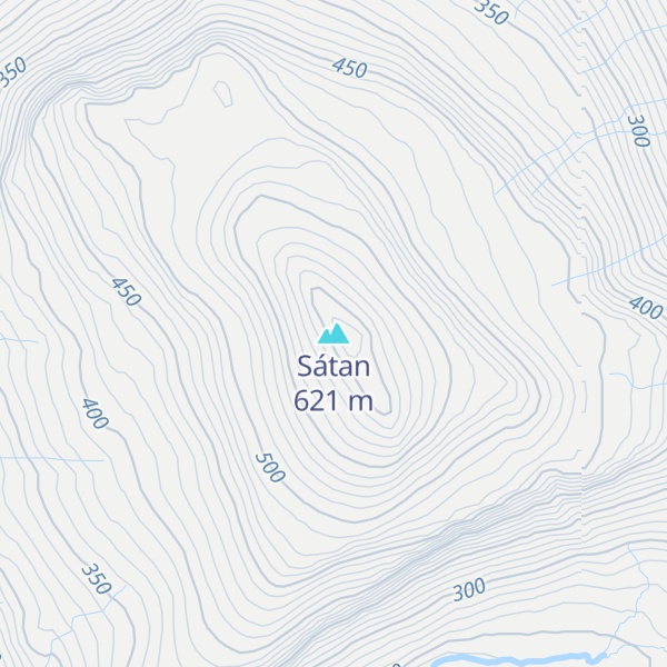Map of Sátan
