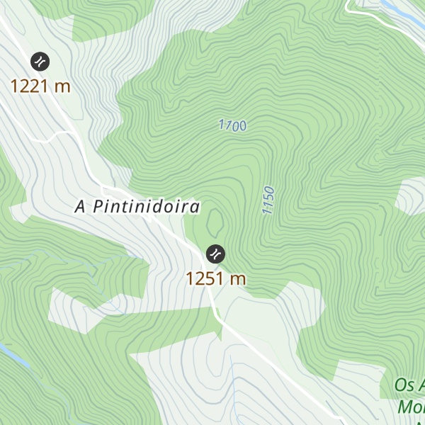 Map of Valdesolleiro