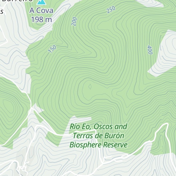 Map of Pico Polvoreiro