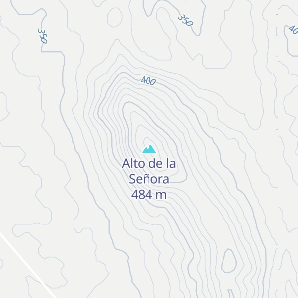 Map of Alto de la Señora
