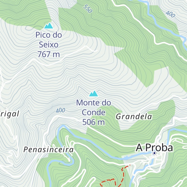 Map of Monte do Conde
