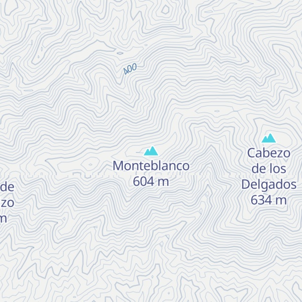 Map of Monteblanco