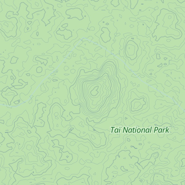 Map of Mont Trokou