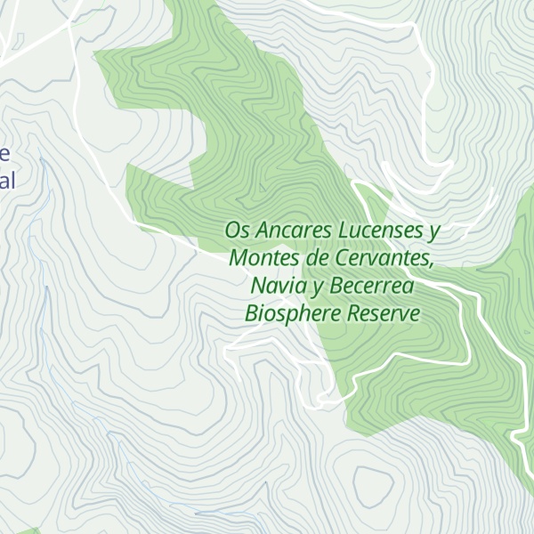 Map of Monte Coto
