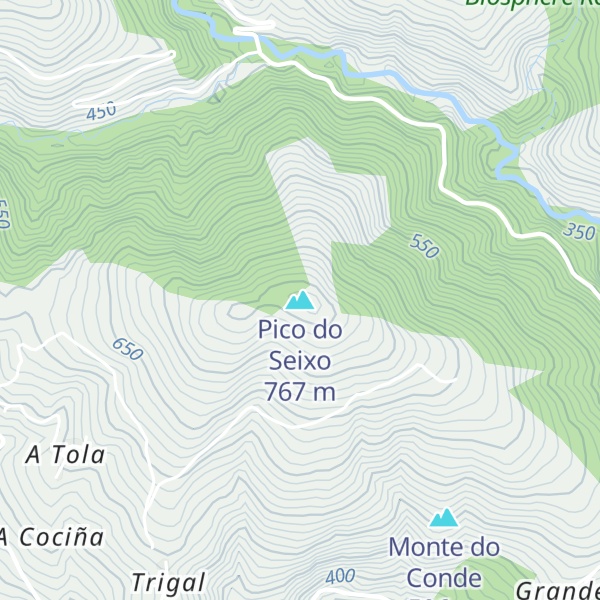 Map of Pico do Seixo