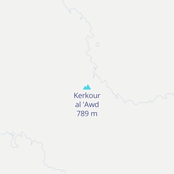 Map of Kerkour al ’Awd