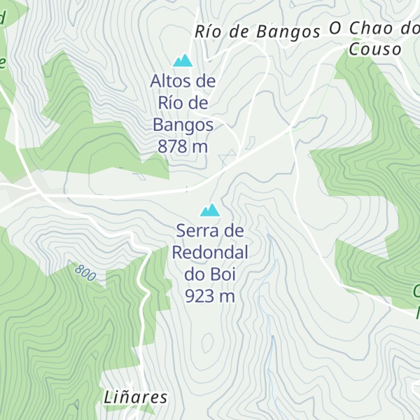 Map of Serra de Redondal do Boi