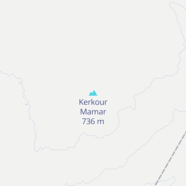 Map of Kerkour Mamar