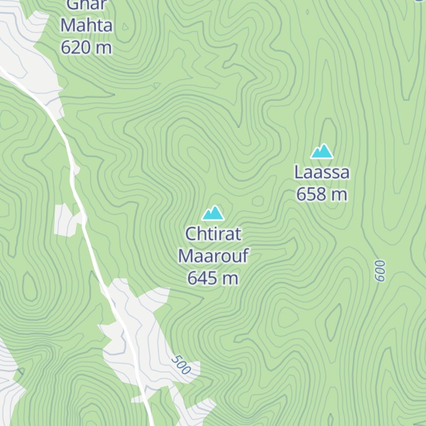 Map of Chtirat Maarouf