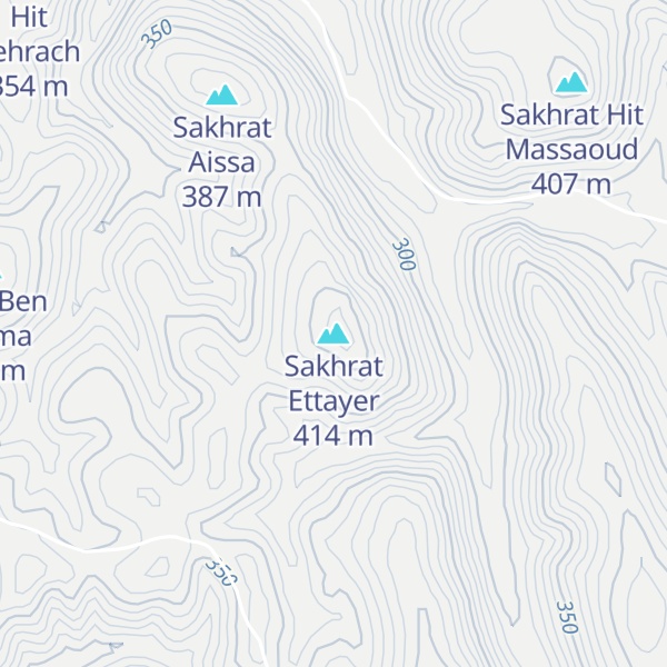 Map of Sakhrat Ettayer