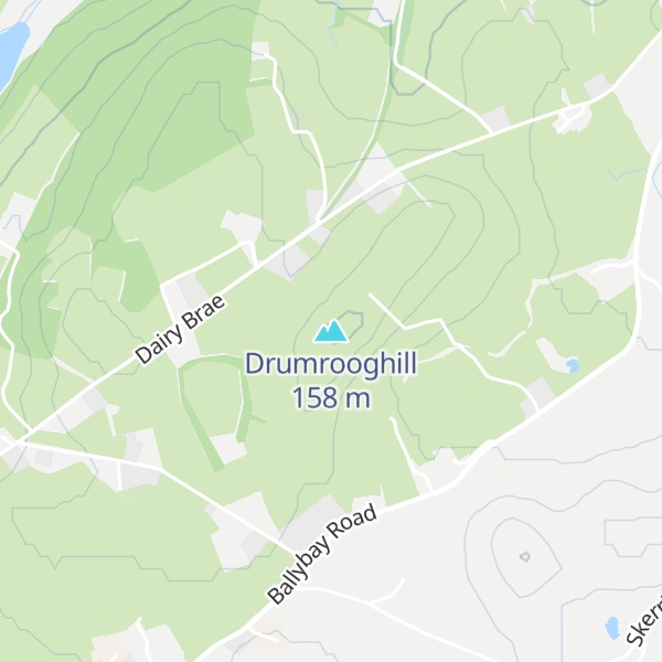 Map of Drumrooghill