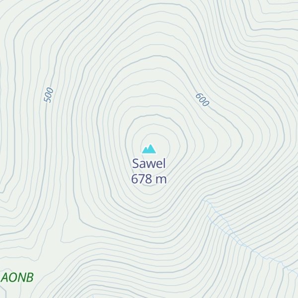 Map of Sawel