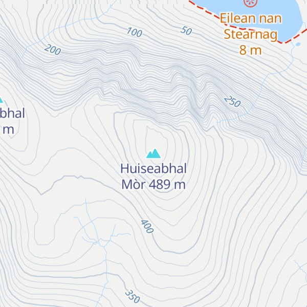 Map of Huiseabhal Mòr