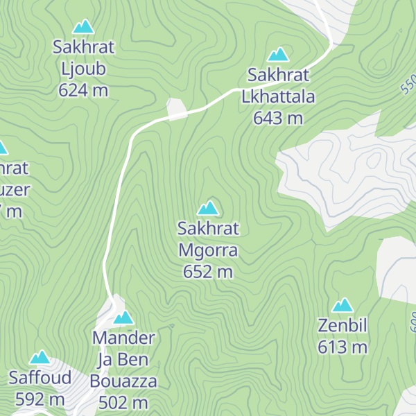 Map of Sakhrat Mgorra