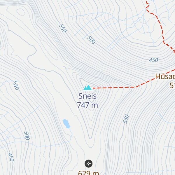 Map of Sneis
