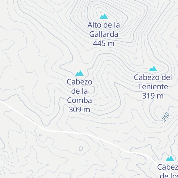 Map of Cabezo del Pedroso