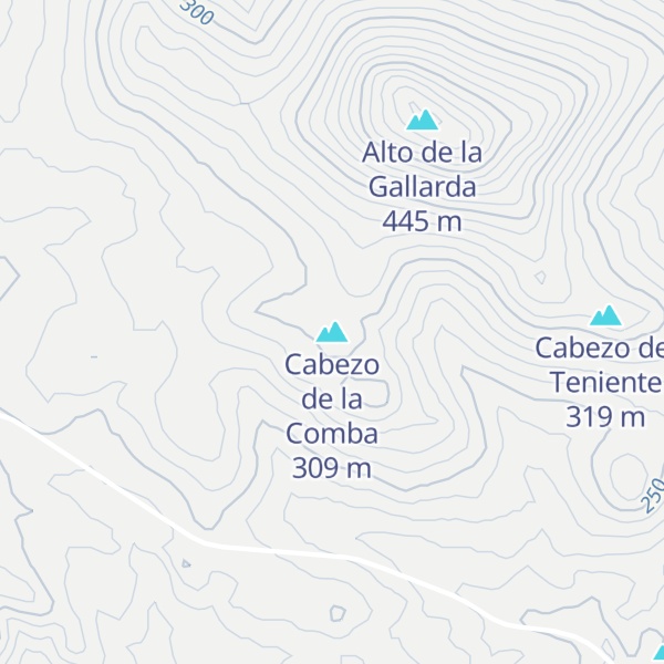 Map of Cabezo de la Comba