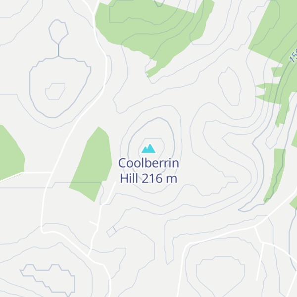 Map of Coolberrin Hill