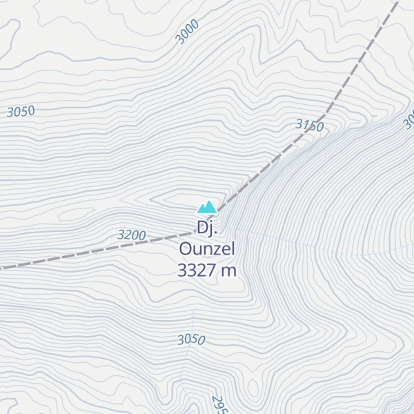 Map of Dj. Ounzel