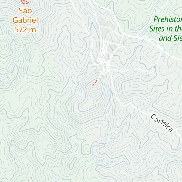 Map of Castelo Melhor