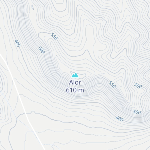 Map of Alor