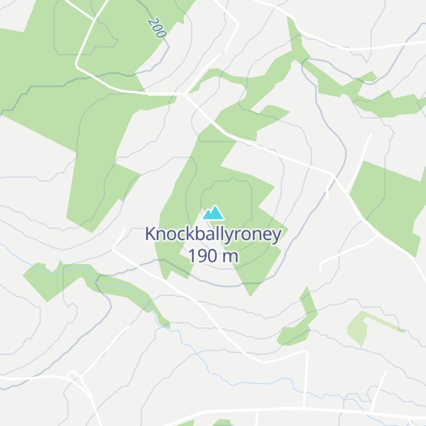 Map of Knockballyroney