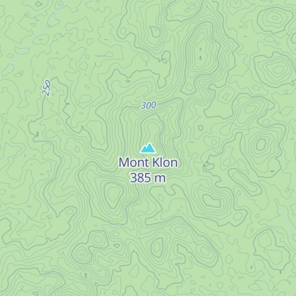 Map of Mont Klon