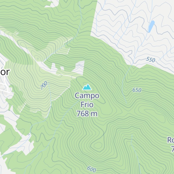 Map of Campo Frio