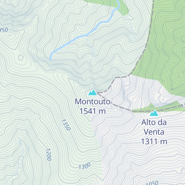Map of Montouto
