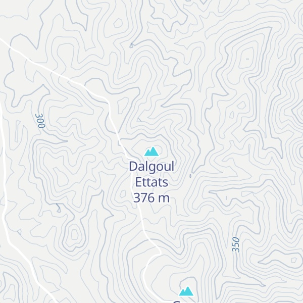 Map of Dalgoul Ettats