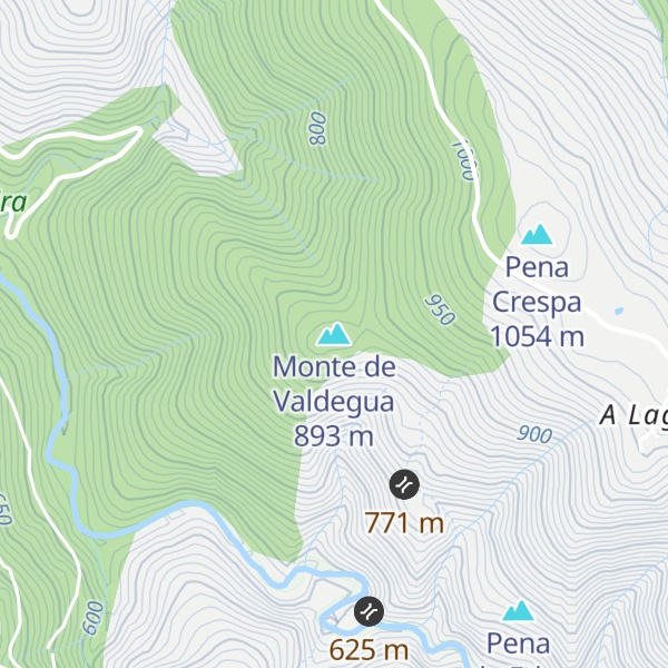 Map of Monte de Valdegua