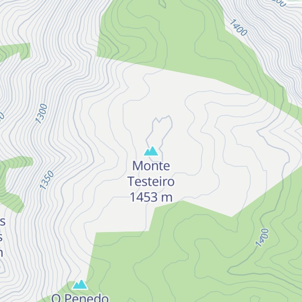 Map of Monte Testeiro