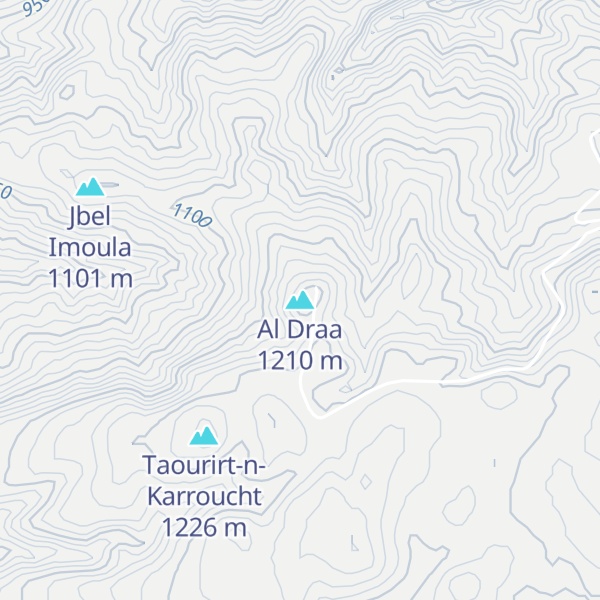 Map of Al Draa