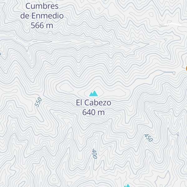 Map of El Cabezo