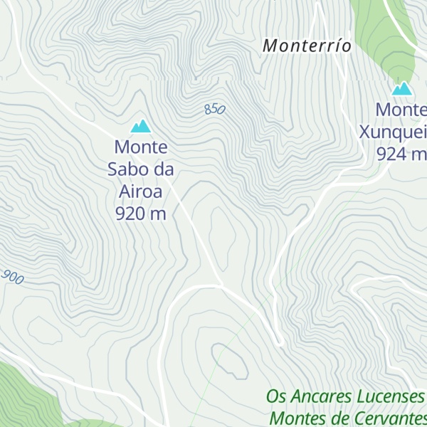 Map of Penas de Redolla