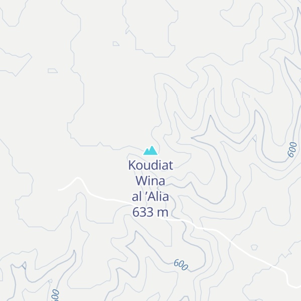 Map of Koudiat Wina al ’Alia