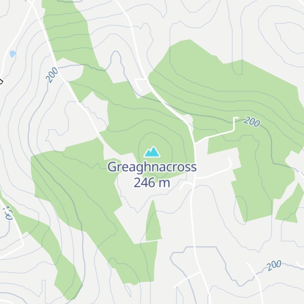 Map of Greaghnacross