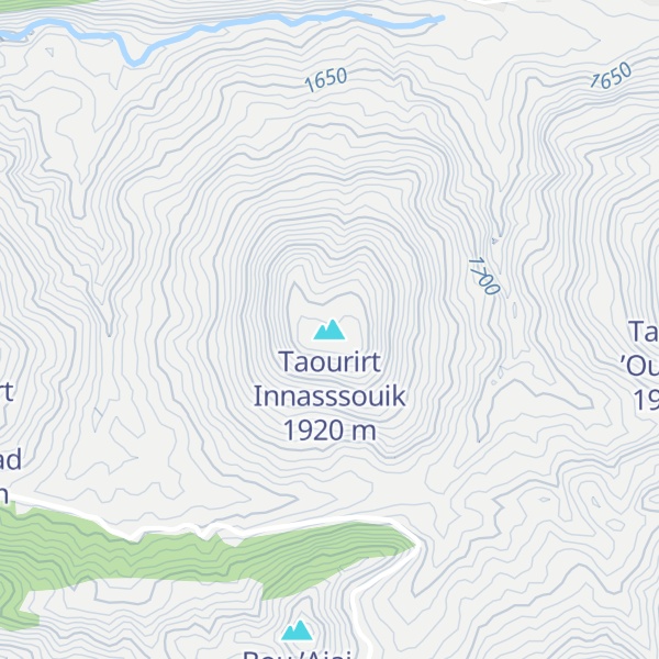 Map of Taourirt Innasssouik