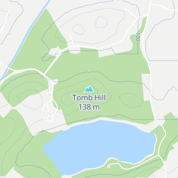 Map of Tomb Hill