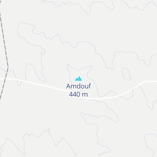 Map of Amdouf