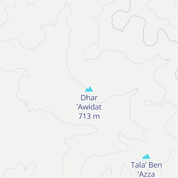 Map of Dhar ’Awidat